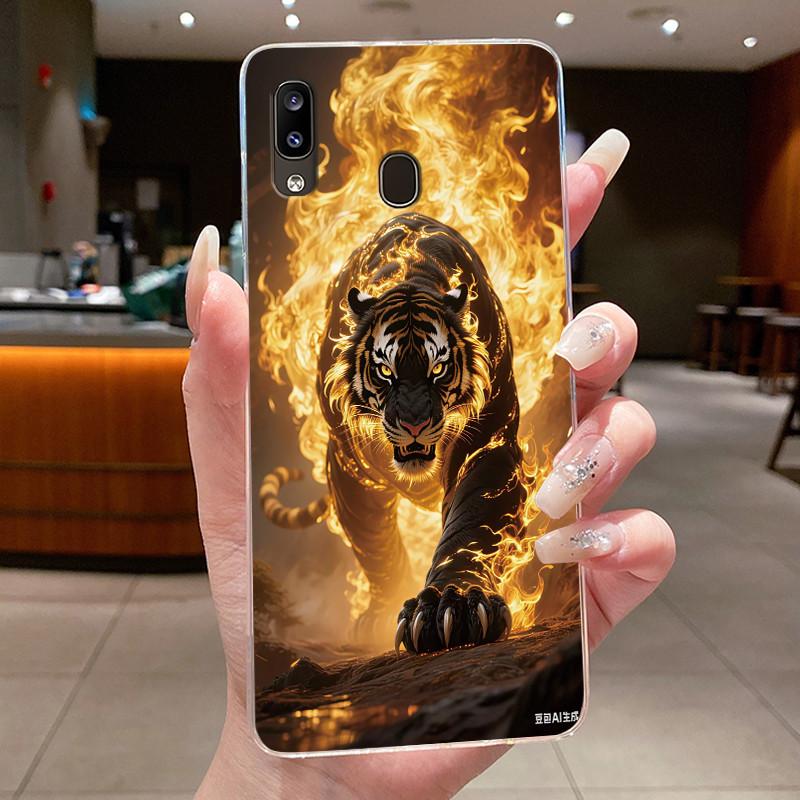 Чехол для телефона Samsung Galaxy A40 A41 Милый Крутой Дракон Мальчики Девочки Прозрачная Задняя Крышка Для Samsung A 40 41 Мягкий ТПУ Силиконовый Fundas