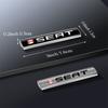 Car Metal Alloy Logo Car Body Side Window Badge Sticker For Seat 5f 1p Ibiza 6l 6j Arosa Ateca Altea FR Arona Cupra Toledo FR plm056