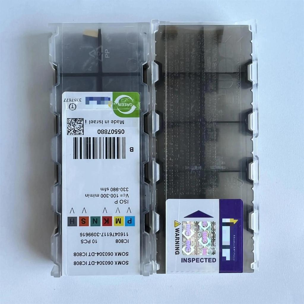 SOMX060304-DT IC808 / Промышленные сменные твердосплавные пластины 10 ШТ.