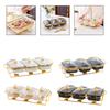 All -round Court for Buffet Essen Warmer Luxury with Glass Lid A Stand -heat Heating Shell Dish