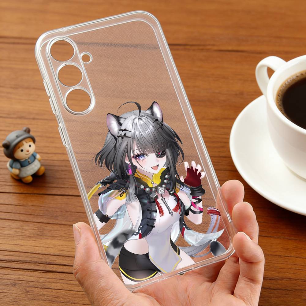 A-Arknights Endfield Игра Милый Т-Тан Тан Чехол для Телефона Для Samsung S25,24,21,22,23,30,Ultra,20,Plus,Fe,Lite,Note Прозрачный Чехол