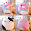 35cm Squishmallows Rainbow Unicorn Plush Doll Cute Cartoon Pillow Kids Stuffed