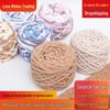 Icelandic Cotton Bulky Yarn for Hand-Knitted Scarves & Baby Items