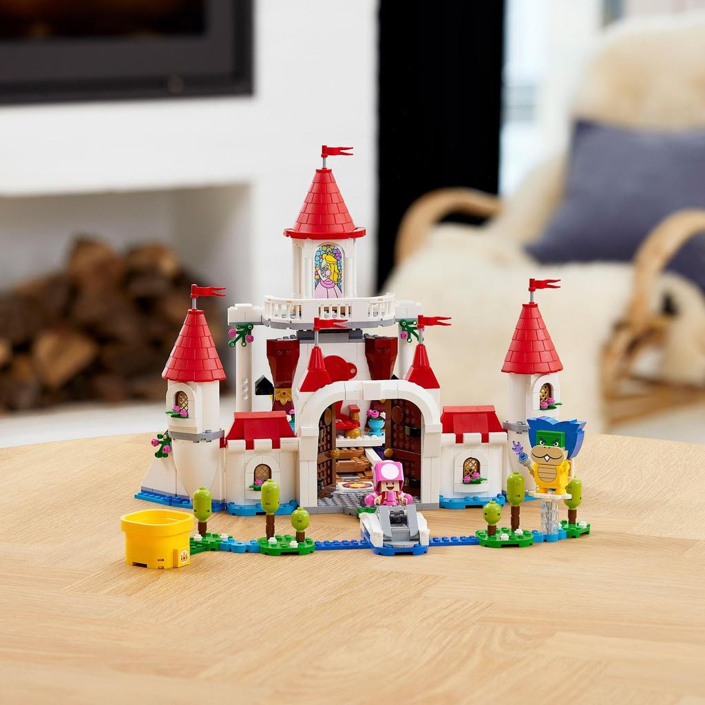 LEGO Super Mario Castle Challenge Подарок на день рождения 71408 Игрушечный блок Подарок Видеоигра Замок Мальчики Девочки Возраст Персика 8+