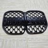 Front Center Grille Grills Meteor Grille & CS Style For BMW 4 Series G22 G23 M-Sport 420i 430i 435i M440i 420d 2020-2024 Bodykit