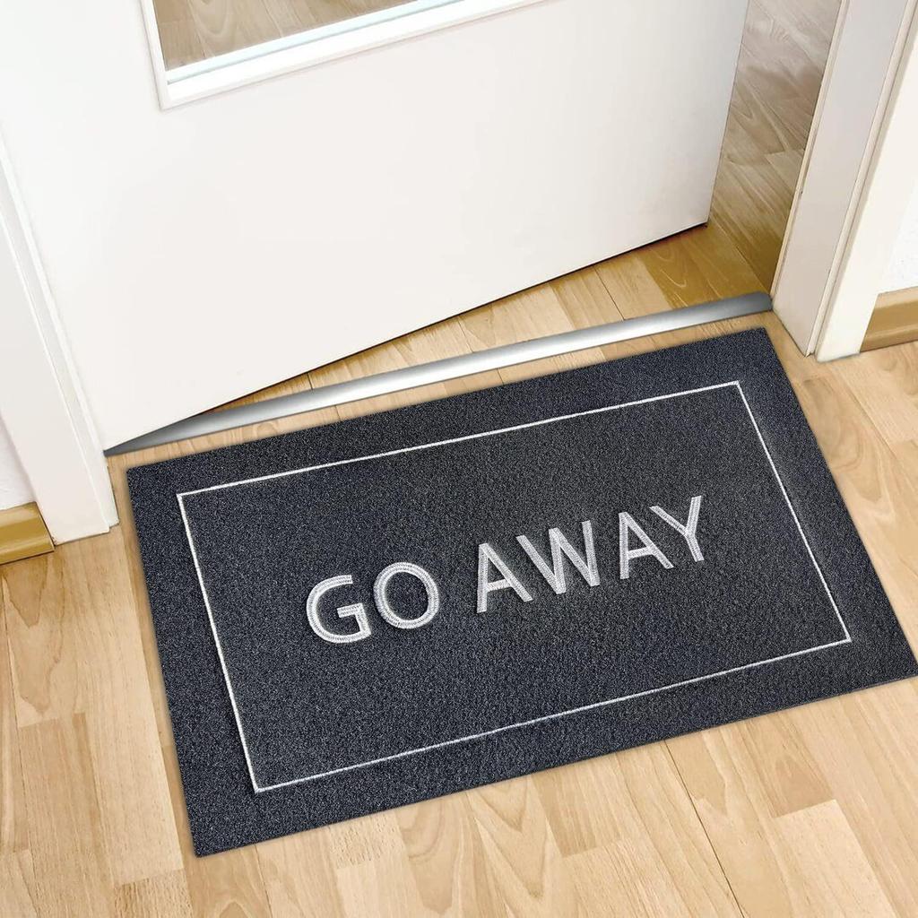 Non-Slip Absorbent Doormat: Thick, Dirt-Resistant for Bathroom & Entry