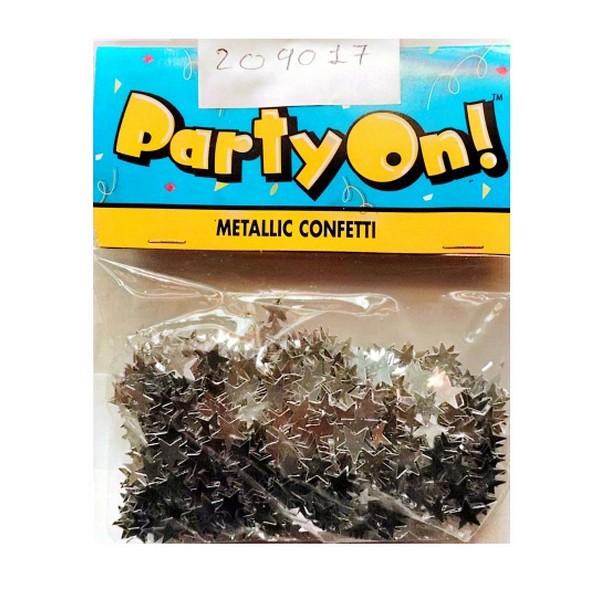 Время вечеринок! Металлические звезды конфетти