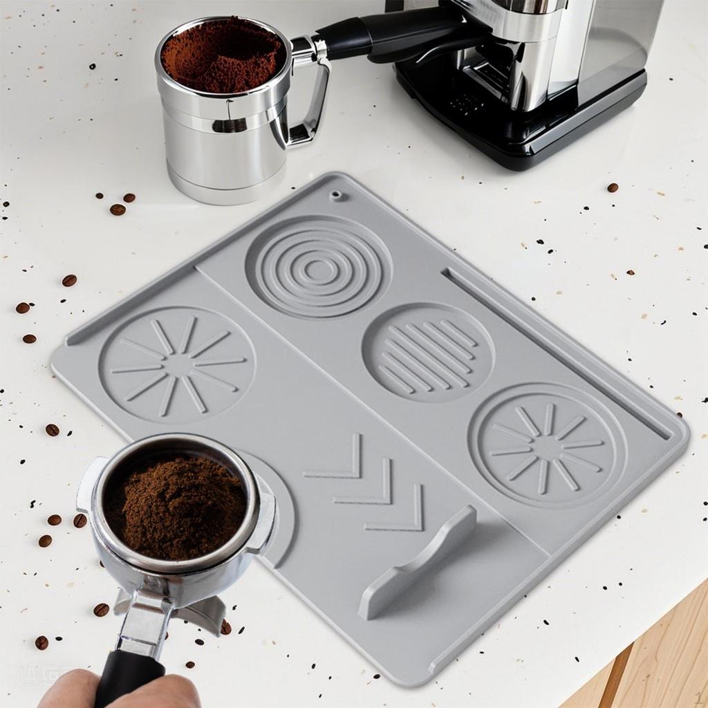 Коврик для кофе, аксессуар, силиконовый, практичный, премиум-класса, нескользящий, профессиональный тампон