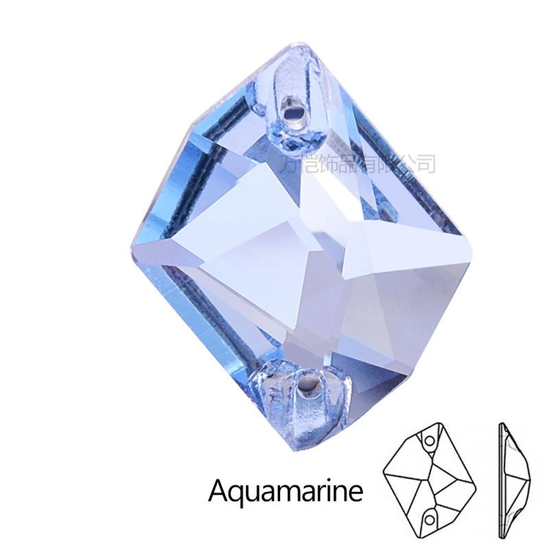 Стеклянная дрель специальной формы с золотым дном, ручная дрель с плоским дном и двойным отверстием для ручного шва, плоская пряжка для камня своими руками, стразы, аксессуары для одежды