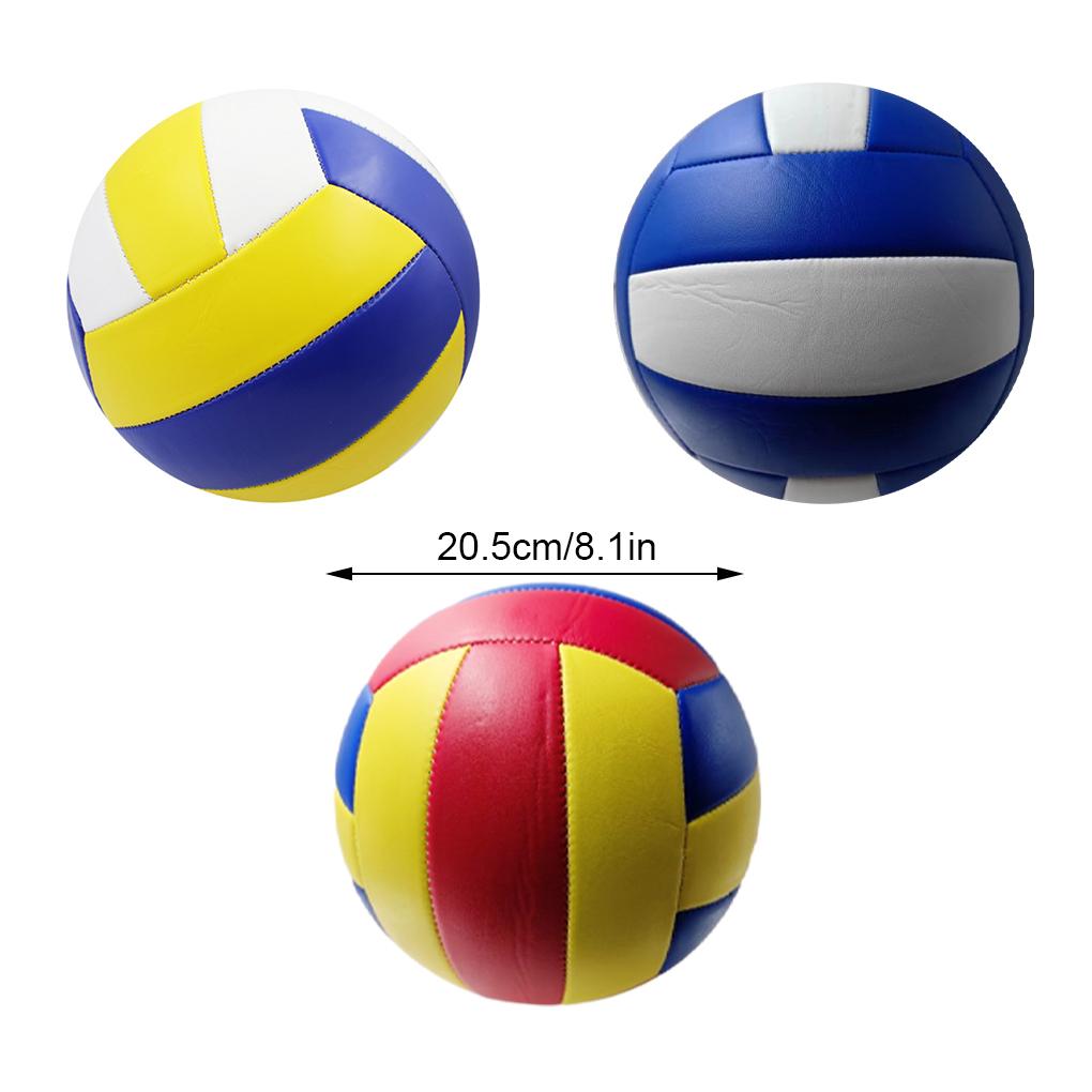 Профессиональный волейбольный мяч, размер 5, мягкий тренировочный игровой мяч для начинающих молодежи, тренировочный мяч в помещении, пляжный волейбол на открытом воздухе