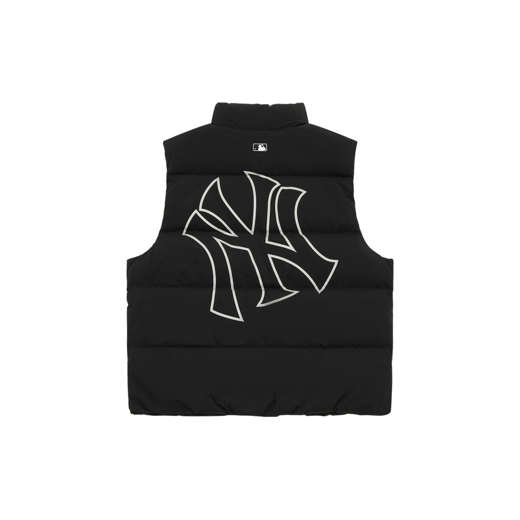 Новый пуховой жилет MLB New York Yankees Базовая коллекция Унисекс Черный 3ADVB0146-50BKS