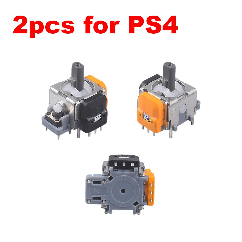 10/2PCS 3D Hall Effect Joystick Analog Stick Sensor Module No Drifting Thumbsticks Module Repair Parts for PS4/5 for XBox/Switch