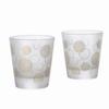 ADERIA Premium Japanese Taste Rocks Glass Pair Wa Komon Small Yukiwa Made In Gift A Perfect Gift for or Any Also Includes Masu Sake Sake Sake Cups