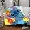 1pc S-Stitch17 Blanket, Gift, for Men and Women, Soft Blanket, Good for Sofa Bed Couch Travel, Lightweight Flannel Blanket