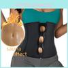 Корсет-боди из неопрена, тренажер для талии, под грудь, на молнии, для похудения