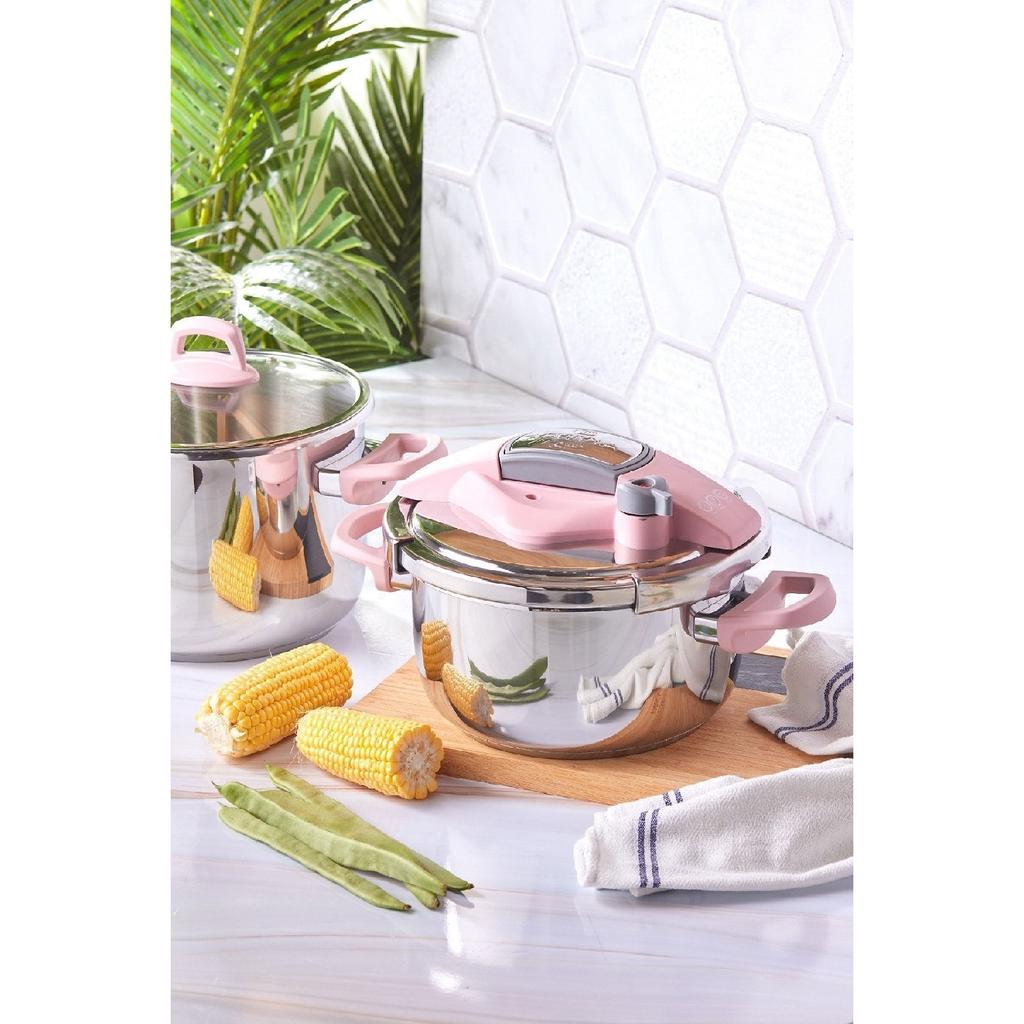 Набор индукционных скороварок Perfect Pink 4 6 л