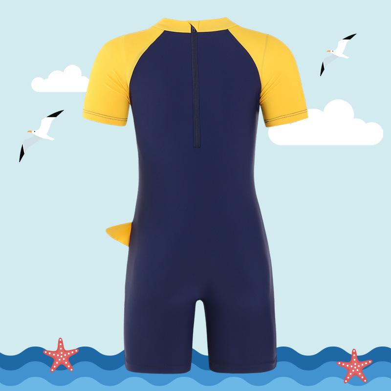 Быстросохнущий детский слитный купальник для мальчиков на 2024 год для детей маленького, среднего и большого возраста