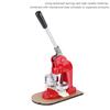 Badge Machine 58mm Hand Punch Press Tool with Aluminum Alloy Sliding Mold + 500Pcs Buttons