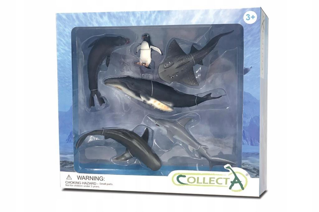 Collecta zestaw stwory morskie deluxe w opakowaniu prezent 84050