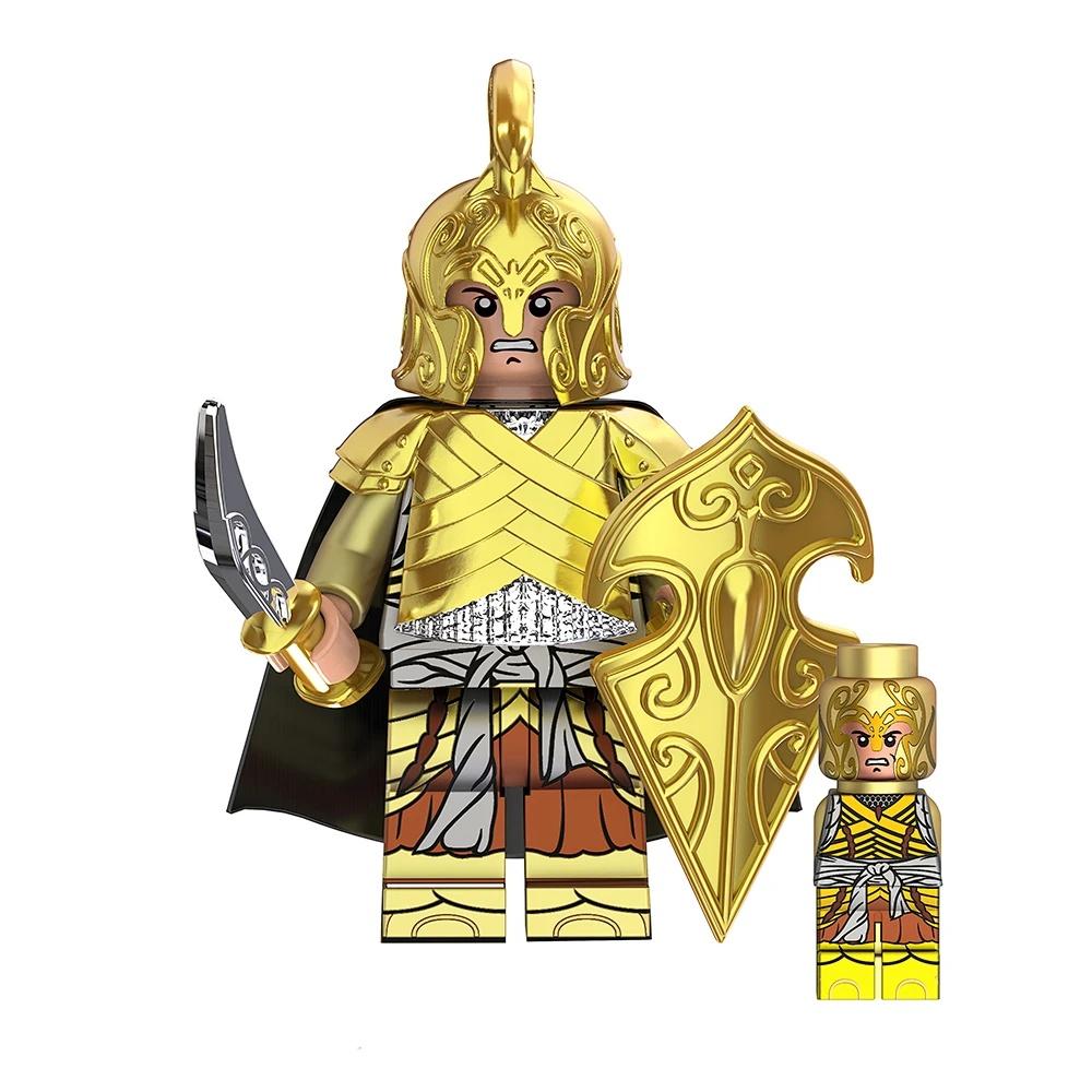 Фигурка Эльфа-Воина из Строительных Блоков Детская Игрушка