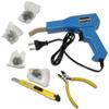 Auto Plastic Welding Garage Tools Auto Bumper Crack Repair Kits with Pliers Hot Flat/Outer Corner/Inner Corner/Wave Nails