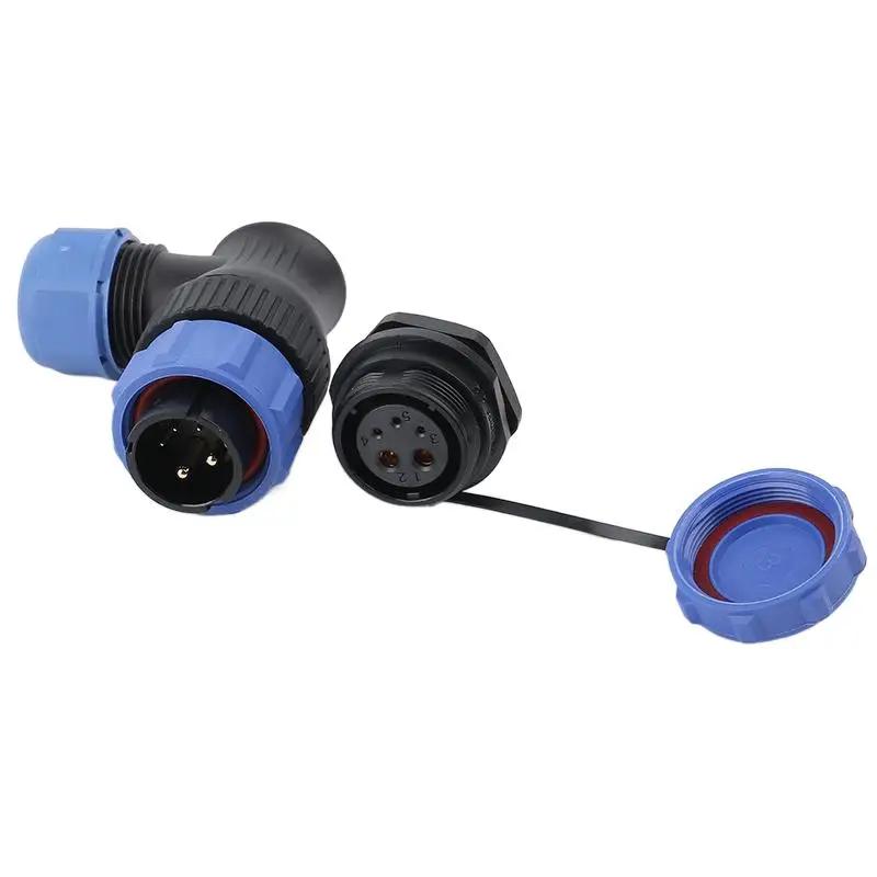 WEIPU SP21 SP2116/P SP2112/S 2 3 4 5 6 7 8 9 12 15-контактный Водонепроницаемый Ip68 Авиационный Разъем Адаптер Питания Адаптер Сигнала Пластик