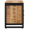 TV Stand 80x30x40 cm Rough Solid Mango Wood
