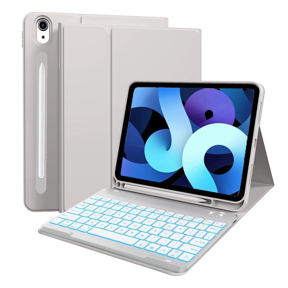Чехол-клавиатура Bluetooth для Galaxy Tab A11 и 11-дюймового планшета, подсвечиваемая обложка для Samsung S6 Lite.