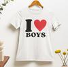 I Love Boys T Shirt | Y2k | 2000s | 90s | Aesthetics