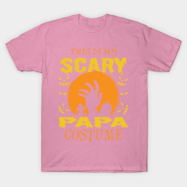 T Shirt Women This Is My Scary Papa Costume Halloween Harajuku Print Kawaii Tshirt Summer Short Sleeve Female T-Shirt Top Tee