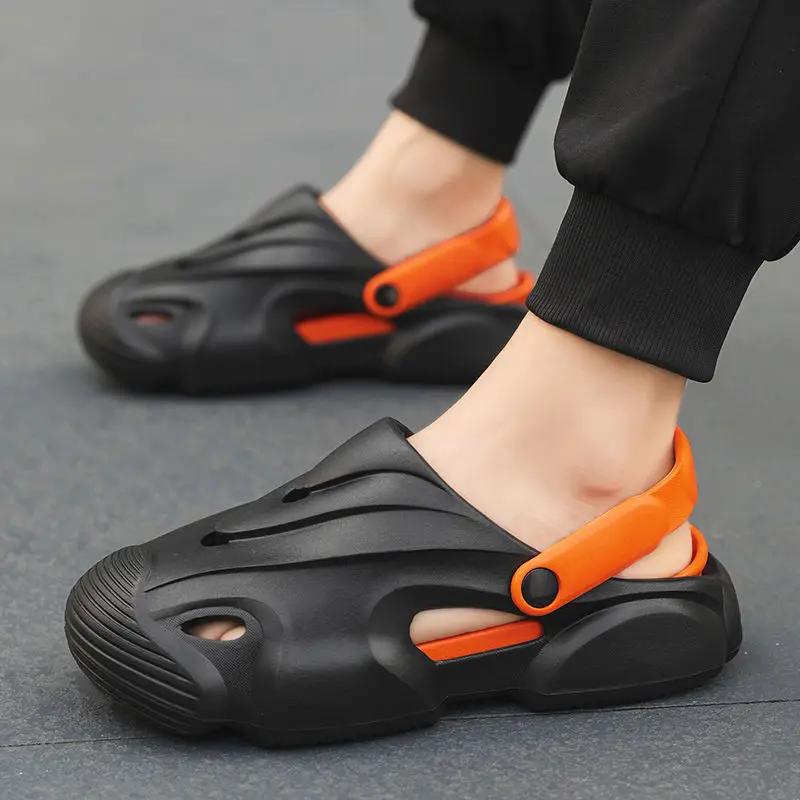 Мужская обувь для отдыха на природе, мужские сандалии, повседневные, для ежедневного использования, новые летние, низкие цены, удобные, роскошные, со скидкой, дизайн 2024 года, дорогие, для взрослых