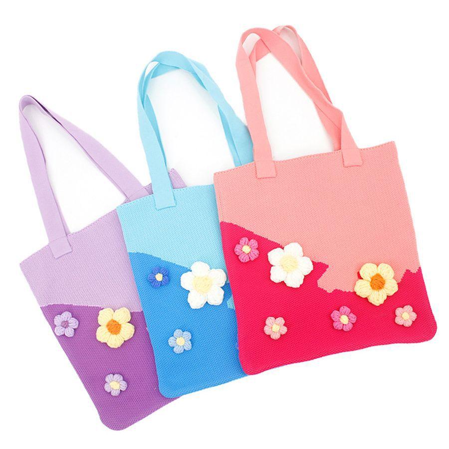 Сшитая вручную крючком тканая сумка на плечо, большая вместительная сумка, сумка для вязания крючком, женская сумка