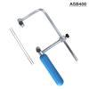 Jewelry Saw Frame U Shaped Saw Adjustable Cutting Tool Frame with 2 Pcs Saw Blades