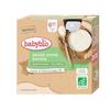 Babybio - Gourde Brassé Avoine Banane - Bio - 4x85g - Dès 6 Mois
