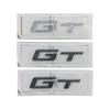 Chrome Black 3D Letters GT ABS Emblem for 5 3 Series 320d E36 320 C 400 650 530 F07 F34 G32 GT Car Trunk Badge Logo Sticker