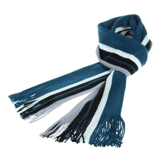 Мужской шарф популярный утолщенный уютный контрастного цвета длинная повседневная одежда