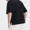 Fila День святого Валентина Американская серия Принт букв Повседневная свободная футболка-поло с коротким рукавом Унисекс Футболки-поло Черный F11U329105F-BK