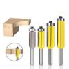 8MM SHANK Z4 Flush Trim Router Bit With 4 Blade Woodworking MIlling Cutter For Wood BIT