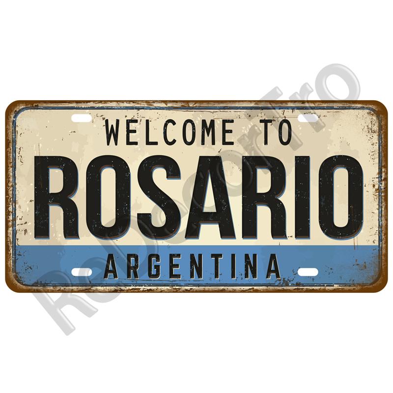 Винтажная жестяная вывеска для бара, паба, клуба, пещеры, настенное украшение, калифорнийская жестяная пластина, табличка, Мадрид, Париж, декор, металлический знак города