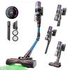 Proscenic P16 Cordless Stick Vacuum Cleaner, 50kPa Suction, 55mins Runtime, 180° Bendable Wand