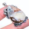 Boulder Opal Gemstone 925 Sterling Silver Gift Jewelry Pendant 2.17"