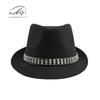 Британская ретро джазовая шляпа мужская осенняя новая черная шляпа джентльмена хип-хоп шляпа с заклепками цилиндр женская шляпа для выступлений