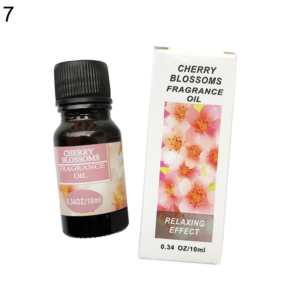 New 10ml Plant Essential Oil Water Soluble for Car Home Air Humidifier Freshener Sales Promotion