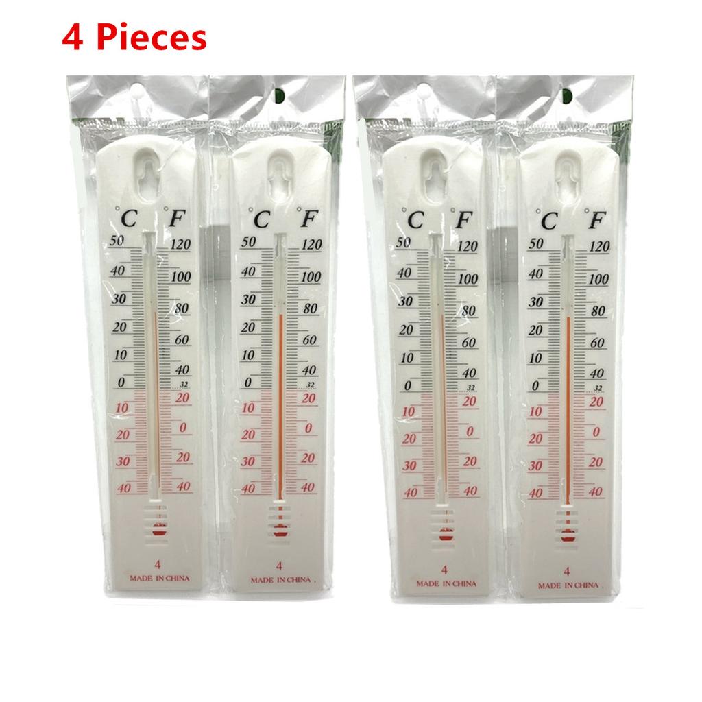 Прочные 4 шт. настенных термометра можно использовать в различных местах