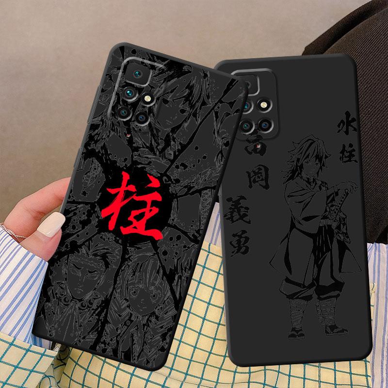 Силиконовый чехол для Samsung Galaxy Note 20 Ultra 10 Plus 8 9 S20 S22 S21 S23 5g аниме Kurama Demon Slayer Xshell Cover