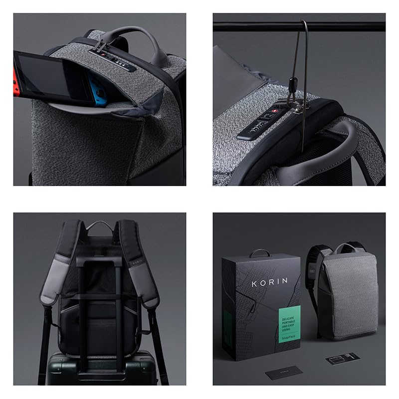 Backpack Snap Pack Black [Colin Design]