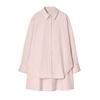 CS Spring New Women's Clothing French Style Long Sleeve Casual Stacked Flared Shirt Dress 1281230