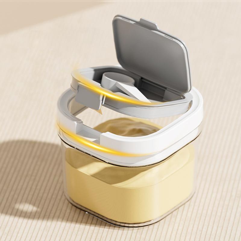 Пищевая герметичная банка, банка для хранения молочной смеси, портативная пластиковая раздельная коробка для молочной смеси для использования на открытом воздухе