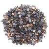 Glitter Mix Size Rhinestones Shiny Crystals Strass Glue Stones Beads Crystals Fabric Crafts Gems Hotfix Rhinestones for Clothes