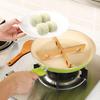 2Pcs Bamboo Table Mat Holder Removable Tray Anti-Limescale Steam Mat Tongue Groove Structure Anti-Slip
